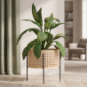 Buy Pot de Sol Rond - Style Boho - Etnica Natural 61243 - prices