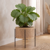 Buy Pot de Sol Rond - Style Boho - Etnica Natural 61243 home delivery