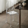 Buy Transparent Dining Chair - Victoire  Transparent 16458 in the United Kingdom