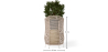 Buy Round Floor Planter - Boho Style - Gremah Natural 61246 at MyFaktory