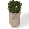 Buy Round Floor Planter - Boho Style - Gremah Natural 61246 - prices