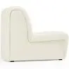 Buy Curved Module Sofa - Upholstered in Bouclé Fabric - Barkleyn White 61248 home delivery