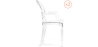 Buy Pack of 2 Transparent Dining Chair - Armrest Design - Louis King Transparent 58735 - prices