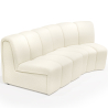 Buy Modular Sofa - Upholstered in Bouclé - 2 Modules - Barkleyn White 61308 in the United Kingdom