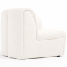 Buy Modular Sofa - Upholstered in Bouclé - 3 Modules  - 4/5 Seater - Barkleyn White 61309 with a guarantee
