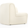Buy Modular Sofa - Upholstered in Bouclé - 3 Modules  - Barkleyn White 61309 home delivery