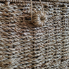 Buy Natural Fiber Basket with Lid - 40x30CM - Vernui Brown 61313 at MyFaktory
