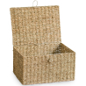 Buy Natural Fiber Basket with Lid - 40x30CM - Vernui Brown 61313 at MyFaktory