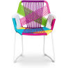 Buy Tropical Garden armchair - White Legs Multicolour 58537 - prices