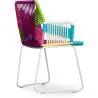 Buy Tropical Garden armchair - White Legs Multicolour 58537 - in the UK
