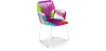 Buy Tropical Garden armchair - White Legs Multicolour 58537 home delivery