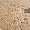 Buy Natural Fiber Basket with Lid - 40x30CM - Greey Natural 61314 in the United Kingdom