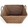 Buy Rattan Basket with Handles - 45x35CM - Gyua Natural 61315 - in the UK