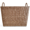 Buy Rattan Basket with Handles - 45x35CM - Gyua Natural 61315 - in the UK