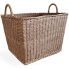 Buy Rattan Basket with Handles - 45x35CM - Gyua Natural 61315 at MyFaktory