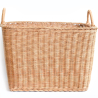 Buy Rattan Basket with Handles - 45x35CM - Gyua Natural 61315 in the United Kingdom