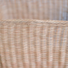 Buy Rattan Basket with Handles - 45x35CM - Gyua Natural 61315 with a guarantee