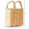 Buy Natural Fiber Basket with Handles - 30x25CM - Gretye Natural 61316 home delivery