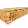 Buy Rattan Basket with Lid / 26x10CM - Deral Natural 61317 at MyFaktory