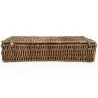 Buy Rattan Basket with Lid / 26x10CM - Deral Natural 61317 - in the UK