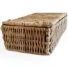 Buy Rattan Basket with Lid / 26x10CM - Deral Natural 61317 home delivery