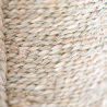 Buy Natural Fiber Basket with Handles - 30x30CM - Gressa Natural 61319 in the United Kingdom