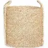 Buy Natural Fiber Basket with Handles - 30x30CM - Gressa Natural 61319 - in the UK