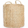 Buy Natural Fiber Basket with Handles - 30x30CM - Gressa Natural 61319 - prices