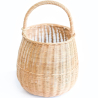 Buy  Rattan Basket with Handle - 33x22CM - Cusca Natural 61320 in the United Kingdom