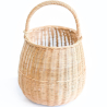 Buy  Rattan Basket with Handle - 22x18CM - Cusca Natural 61320 at MyFaktory