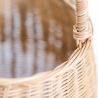 Buy  Rattan Basket with Handle - 22x18CM - Cusca Natural 61320 home delivery