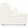 Buy Modular Sofa - Upholstered in Bouclé - 3 Modules - 4/5 Seater - Barkleyn II White 61310 with a guarantee