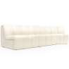 Buy Modular Sofa - Upholstered in Bouclé - 3 Modules - Barkleyn II White 61310 at MyFaktory