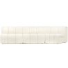 Buy Modular Sofa - Upholstered in Bouclé - 3 Modules - Barkleyn II White 61310 - in the UK