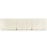 Buy Modular Sofa - Upholstered in Bouclé - 3 Modules - Barkleyn II White 61310 with a guarantee