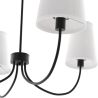 Buy Black Ceiling Chandelier with 4 Shades - Xium Black 61333 - prices