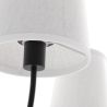 Buy Black Ceiling Chandelier with 4 Shades - Xium Black 61333 - in the UK