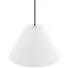 Buy Hanging Ceiling Lamp with Fabric Shade - Derila Black 61334 in the United Kingdom