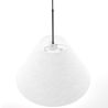 Buy Hanging Ceiling Lamp with Beige Fabric Shade - Derila Black 61334 with a guarantee