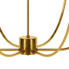 Buy Gold Ceiling Chandelier with 6 Shades - Derny Gold 61335 at MyFaktory