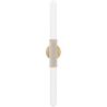Buy LED Wall Lamp Tube in Metal and Glass - Vintage - Wida Brass 61337 - in the UK