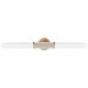 Buy LED Wall Lamp Tube in Metal and Glass - Vintage - Wida Brass 61337 home delivery