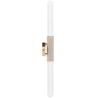 Buy LED Wall Lamp Tube in Metal and Glass - Vintage - Wida Brass 61337 in the United Kingdom