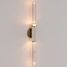 Buy LED Wall Lamp Tube in Metal and Glass - Vintage - Wida Brass 61337 at MyFaktory