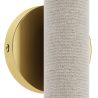 Buy LED Wall Lamp Tube in Metal and Glass - Vintage - Wida Brass 61337 - prices