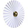 Buy Wall Lamp Applique Flower in White and Gold Metal - 40CM White 61339 at MyFaktory