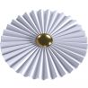 Buy Wall Lamp Applique Flower in White and Gold Metal - 40CM White 61339 - in the UK