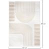 Buy Rug Large Contemporary Modern Design - Beige (290x200 cm) - Zesa Beige 61352 in the United Kingdom