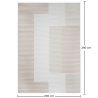 Buy Rug Large Contemporary Modern Design - Beige (290x200 cm) - Bay Beige 61354 in the United Kingdom