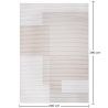 Buy Rug Large Contemporary Modern Design - Beige (290x200 cm) - Minri Beige 61355 in the United Kingdom
